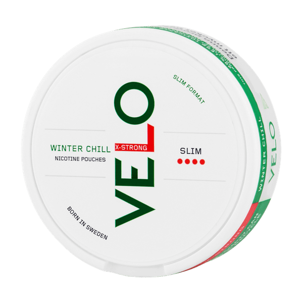 VELO Winter Chill X-Strong Slim nikotinposer