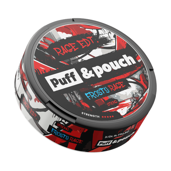 Puff and Pouch Puff & Pouch Frosty Rage nikotinposer